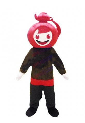 Hot selling Foam Adult lovely cartoon smile girl mascot costume fancy dress party costumes adult size