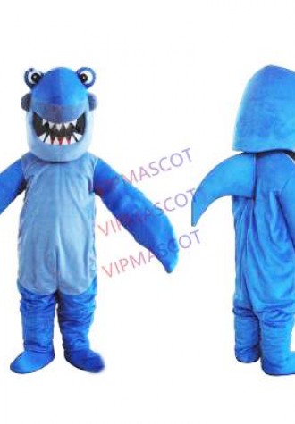 New Cute Cartoon Character Adult Shark Dress cosplay Halloween  Party Costume