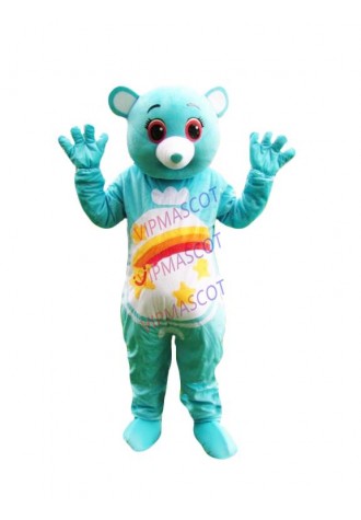 New arrival  new Cartoon lovely Character cute blue bear Costume fancy dress costume