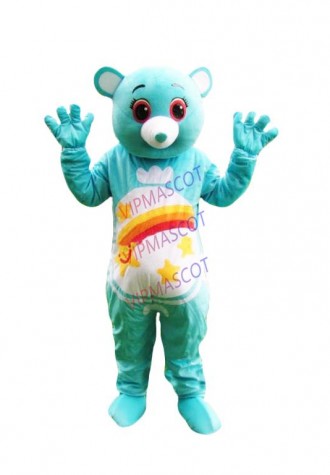 New arrival  new Cartoon lovely Character cute blue bear Costume fancy dress costume