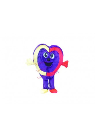 Cute Hot sale Cartoon Character Adult Love Heart Dress cosplay Halloween  Party Costume