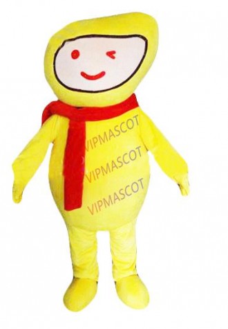 Hot sale Cute Adult cute yellow peach fruit mascot costume fancy dress Halloween party costumes adult size