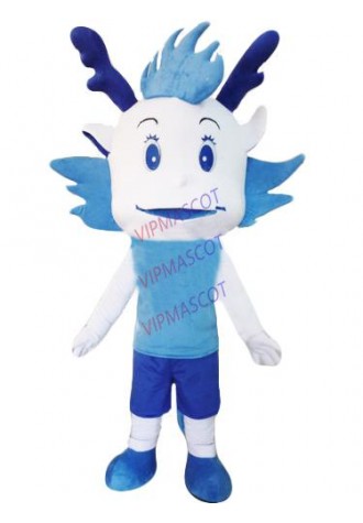 New arrival Cute Adult lovely cartoon big ears spirit mascot costume fancy dress party costumes adult size