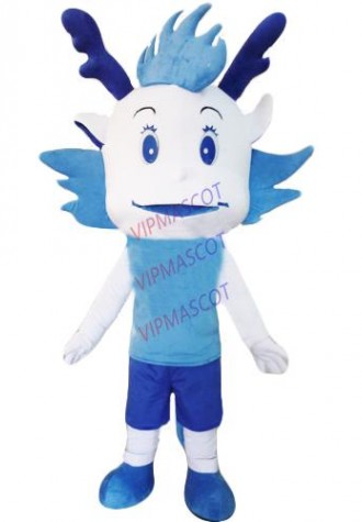New arrival Cute Adult lovely cartoon big ears spirit mascot costume fancy dress party costumes adult size