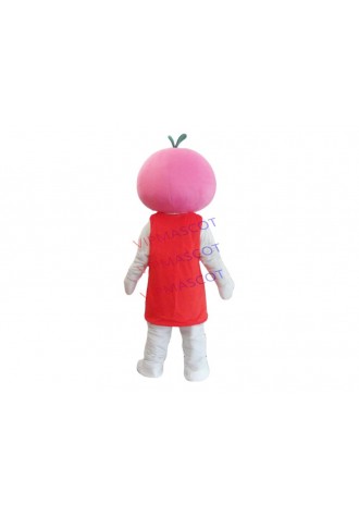 Hot sale Cute Cartoon Character Adult cute red baby doll Mascot Costume fancy dress party costume