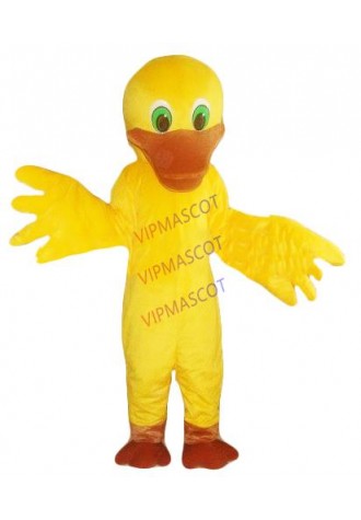 Hot sale Cute new Cartoon lovely Character cute yellow ducks mascot Costume fancy dress costume Adult size