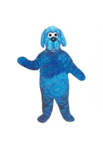 Hot sale Foam Character Adult lovely cute blue Dog Mascot Costume fancy dress Halloween party costume