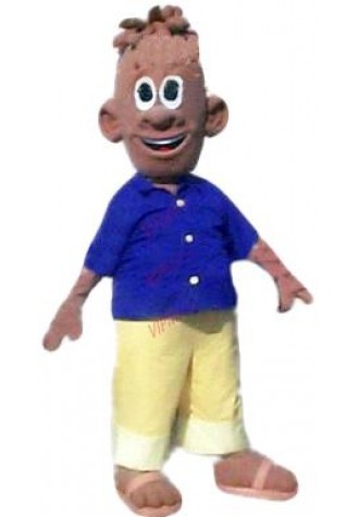 Hot sale Cute Cartoon Character Adult lovely man Mascot Costume fancy dress Halloween party costume
