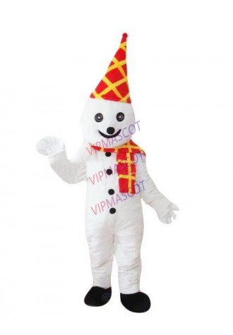 Hot sale Cute Cartoon Character Adult Cute Adult Mascot Costume Snowman Halloween costume
