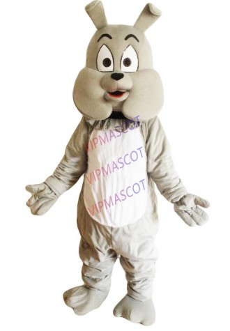 Hot sale Foam Cartoon Character Adult Professional New Style Grey Big Buzz Dog Fancy Dress Mascot Costume Adult Size
