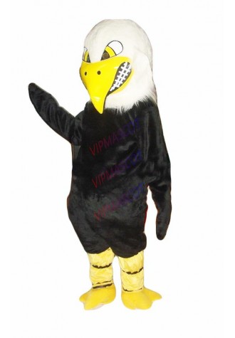 New arrival Foam Cartoon Character Professional New Style Bald Eagle Mascot Costume Fancy Dress Adult Size