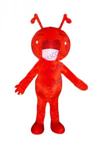New arrival Cute Adult cartoon cute red ant mascot costume suit fancy dress mascot party costumes