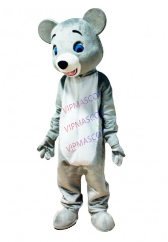 Hot sale Foam Cartoon Character Adult Cute Grey Mouse Animal Mascot Costume Adult Size costumes