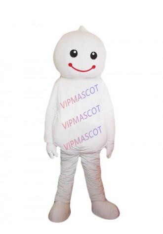 Hot sale Foam Adult The new high-grade white pleasant boy Mascot costume Cartoon Costume Halloween Christmas Costumes