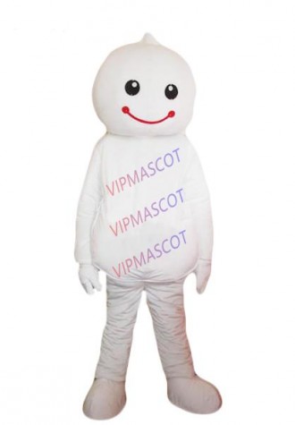 Hot sale Foam Adult The new high-grade white pleasant boy Mascot costume Cartoon Costume Halloween Christmas Costumes