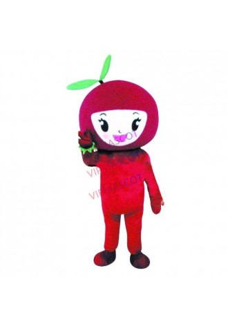 Hot sale Foam Adult Red Bayberry Fruit Mascot Costume Waxberry Myrica Rubra Wax Myrtle Cartoon Character Suit
