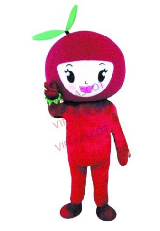 Hot sale Foam Adult Red Bayberry Fruit Mascot Costume Waxberry Myrica Rubra Wax Myrtle Cartoon Character Suit