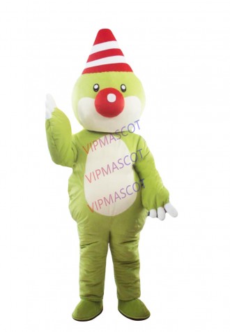 New arrival Adult lovely green bear mascot fancy dress costumes Halloween cartoon party costumes