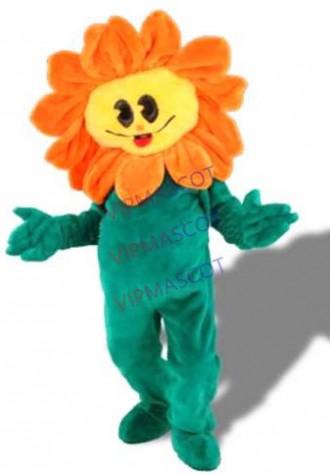 Hot selling Cute Adult cute Sunshine the Sunflower Mascot Adult Costume Fancy Dress Party Outfit