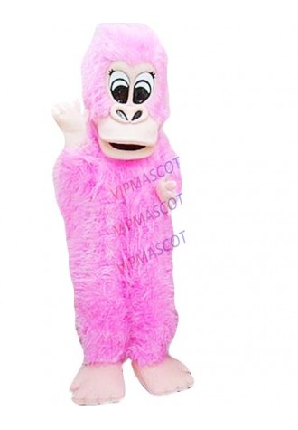Hot selling Cute Adult cute Gorilla Mascot Costume Orangutan Pongo Satyrus Pygnaeus Ape Fancy Dress Cartoon Suit