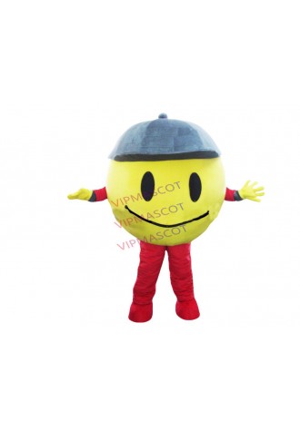 Hot selling Adult cartoon wear hat ball mascot fancy dress costumes Halloween cartoon party costumes