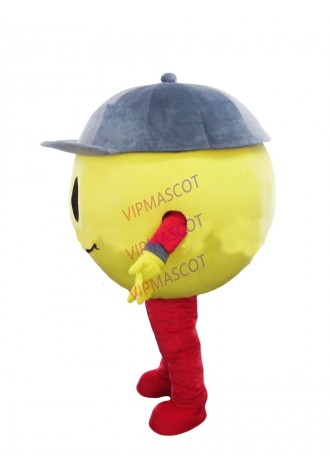 Hot selling Adult cartoon wear hat ball mascot fancy dress costumes Halloween cartoon party costumes
