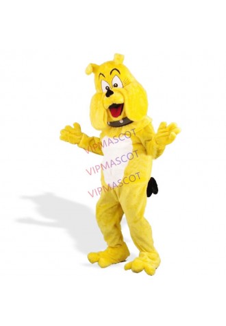 Hot sale Cute Cartoon Character Adult lovely Buddy Bulldog Mascot Costume fancy dress Halloween party costume