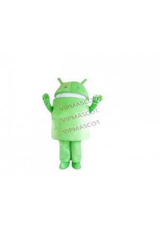 New arrival Foam Cartoon Character Professional New Android Robot Mascot Costume Facny Dress Adult Size