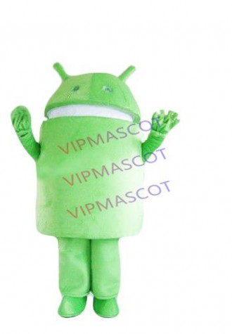 New arrival Foam Cartoon Character Professional New Android Robot Mascot Costume Facny Dress Adult Size