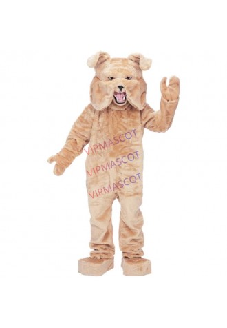 Hot sale Cute Cartoon Character Adult lovely Bulldog Mascot Costume fancy dress Halloween party costume