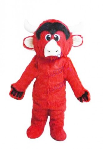Hot sale Cute bull mascot costume party costumes fancy dress costumes animal costume advertising mascot