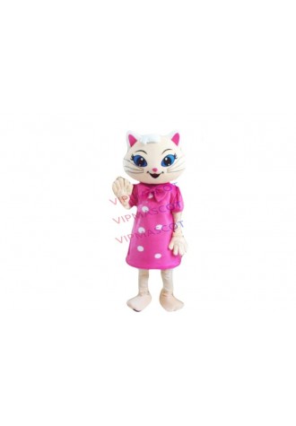 Hot sale Adult The new red cute girl Mascot Cartoon Costume Halloween Christmas Costume Fancy Dress