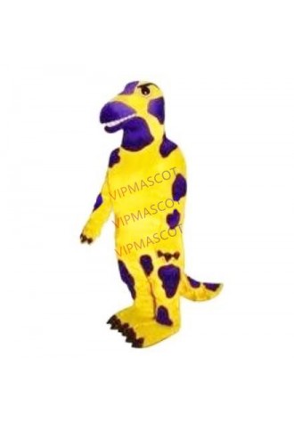 Hot selling Cute Adult cute high quality Yellow Dinosaur mascot Cartoon Costume Dress Party costume