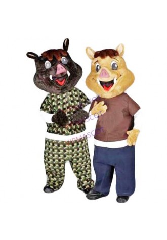 Hot selling Cute Adult cute High quality new cute Boar mascot costume cartoon fancy dress