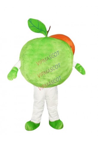 Hot selling Cute Adult cute High Quality Green Fruit Cartoon Mascot Costume Halloween costume