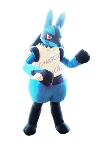 mascot plush Lucario mascot costume anime cartoon character cosplay show carnival costume fancy dress