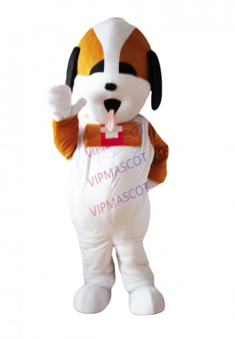 New arrival Adult cartoon character lovely Brown  Dog Mascot Costume fancy dress party costumes