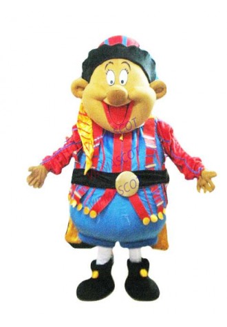 Cool Black Boy mascot costumes adult character fancy dress costumes corporate mascots for Halloween party costumes