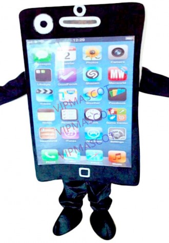 iphone mascot costume phone costume adult size high quality