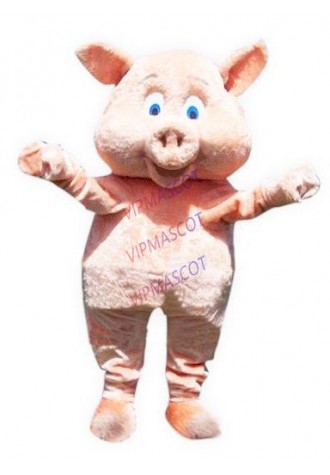 New Custom Cute Pig Mascot Costume Adult Cartoon Character Anime Cosply Costume Carnival Fancy Dress Kits 1918