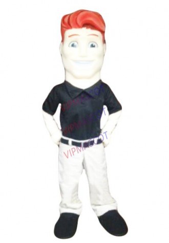 red hair man mascot costume customizable cartoon mascot costume anime cosply costumes fancy dress kits suit 2428