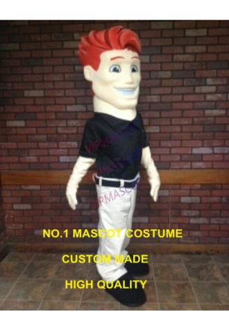 red hair man mascot costume customizable cartoon mascot costume anime cosply costumes fancy dress kits suit 2428