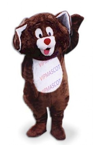 New Custom Cute Little Brown Puppy Dog Mascot Costume Adult Cartoon Character Anime Cosply Costume Carnival Fancy Dress 1917