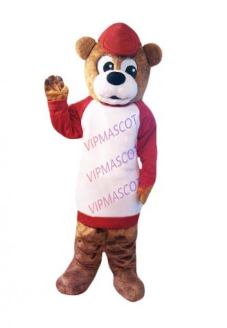 Professional Custom State Farm Bear Mascot Costume Adult Cartoon Bear Theme Carnival Xmas Mascotte Fancy Dress Suit Kits 1805