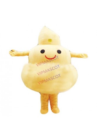 cute golden poo mascot costume adult size funny poo theme cartoon character teasing fancy dress carnival costumes 2518