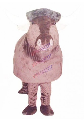 two person strong Bison buffalo bull mascot costume adult size cartoon bison theme anime cosplay costumes carnival fancy 2589
