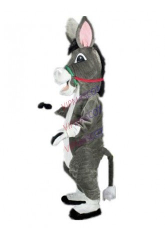 Cute Donkey Mascot Costume custom hot sale grey donkey theme anime cosplay costumes carnival fancy dress kits 2972