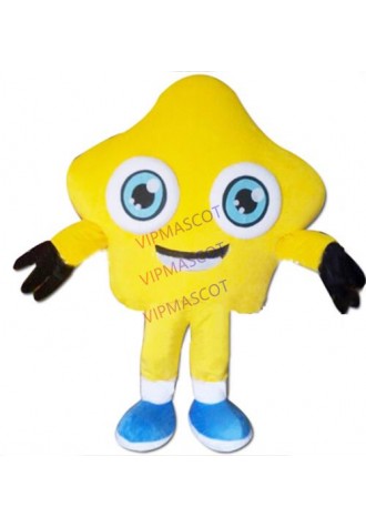 yellow star mascot costume factory wholesale cartoon minions theme funny star anime cosplay costumes carnival fancy dress 2888