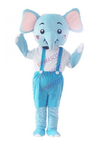 blue elephant mascot costume cartoon elephant custom adult size cartoon character cosplay carnival costume 3196