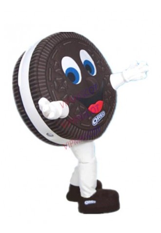 Chocolate Cookie Mascot costume adult size high quality advertising cookie biscuit theme anime cosplay costumes carnival 2970